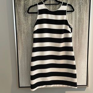 Black and white dress